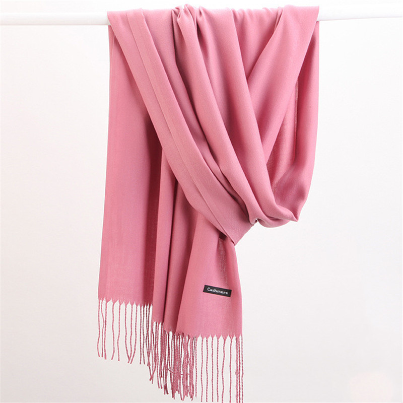 Moda Color sólido 2023 bufanda - Shawl Wrap Winter reseña y precio